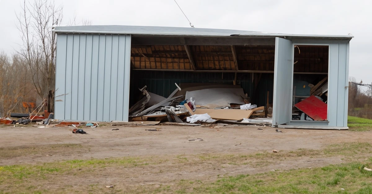 Fast and reliable shed removal services for businesses in Fairfield.