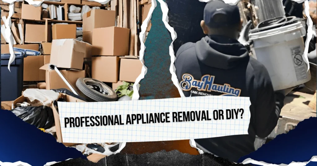 Why professional appliance removal is better than DIY – Top five benefits
