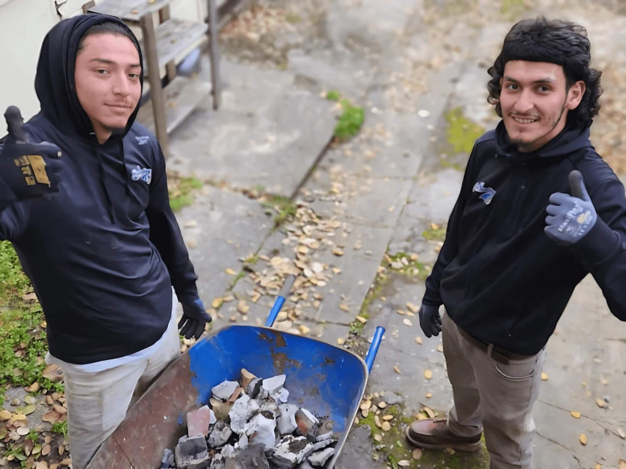 junk removal services bay area ca outdoor yard