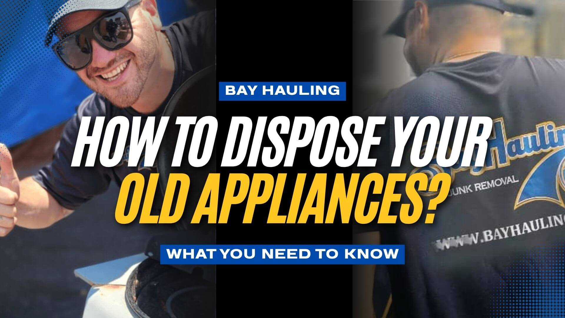 appliance junk removal disposal