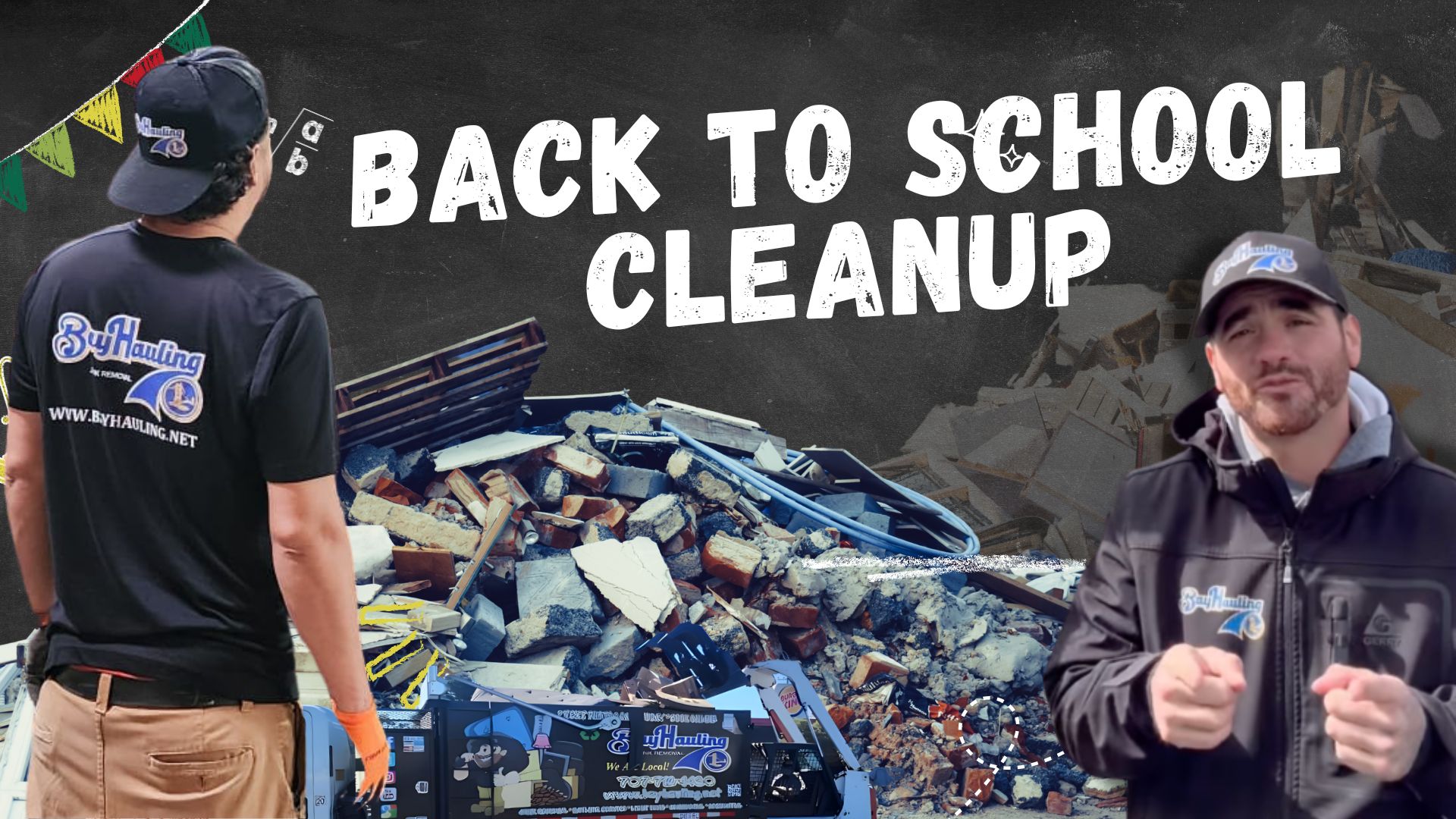 Back to school cleanup