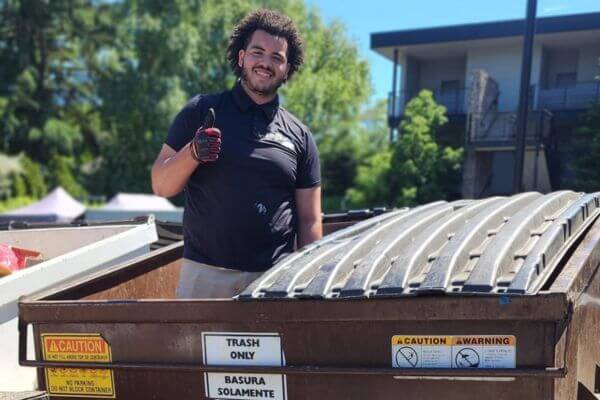 a dumpster team junk removal danville ca