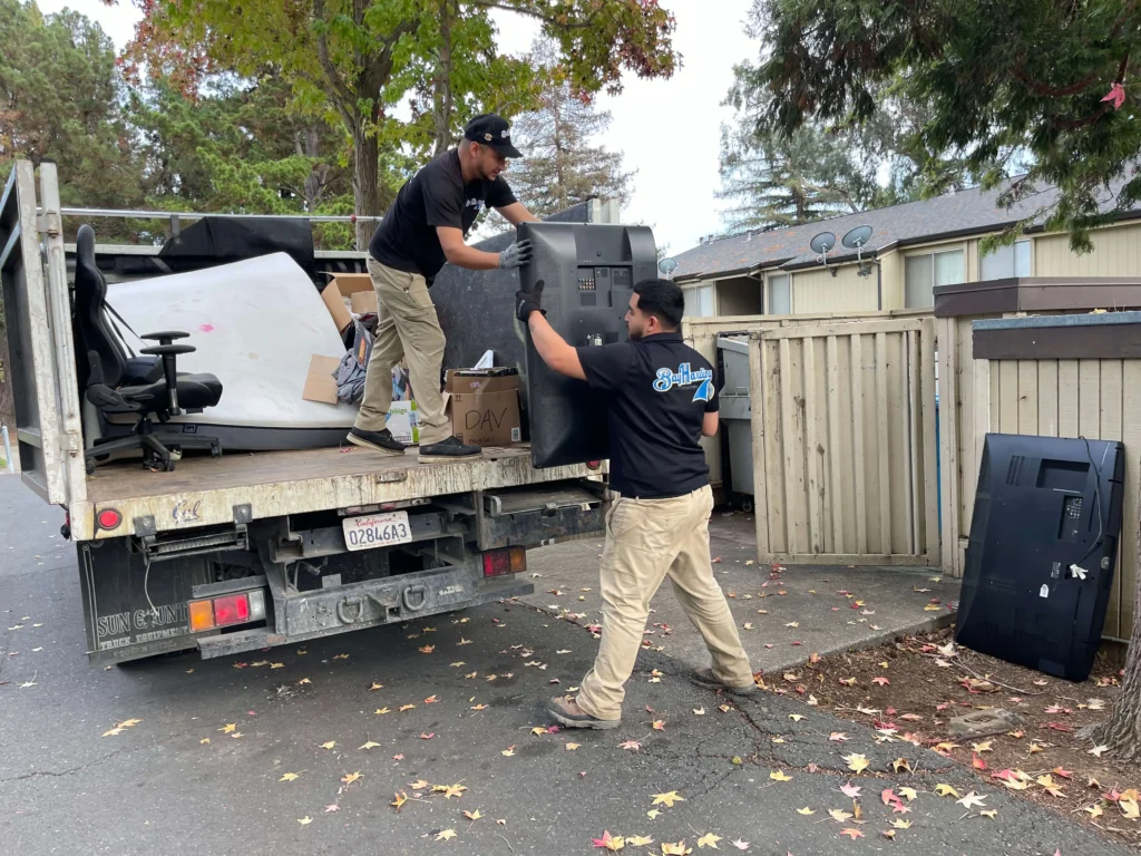 dumpsters sign installed