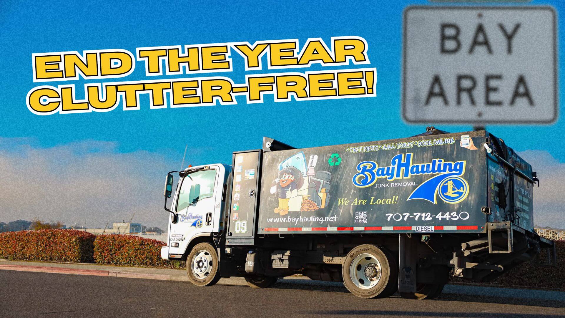 Year End Junk Removal in Hayward & Fairfield Start the New Year Clutter Free