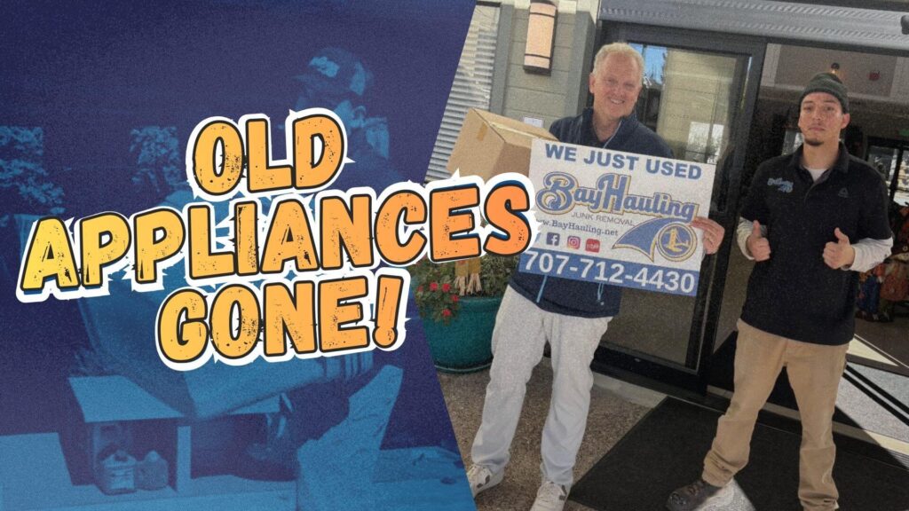 Appliance Removal in Vallejo & Fairfield Clear Out Old Electronics