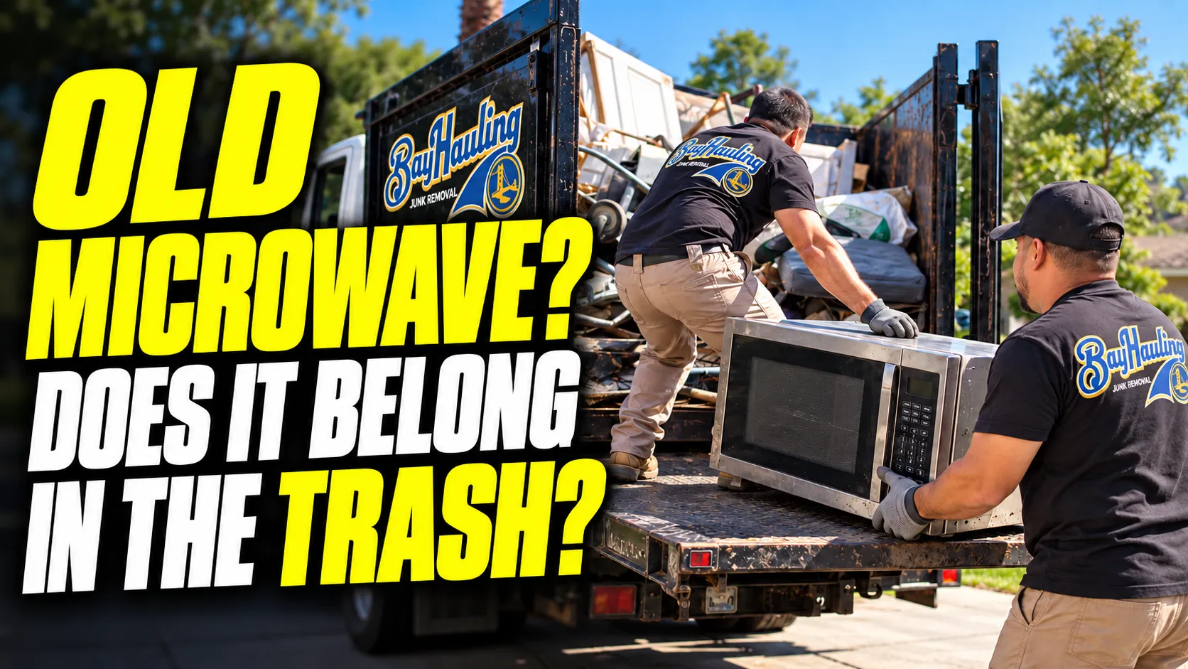 Can you throw a microwave in the trash? Safe microwave disposal and recycling options