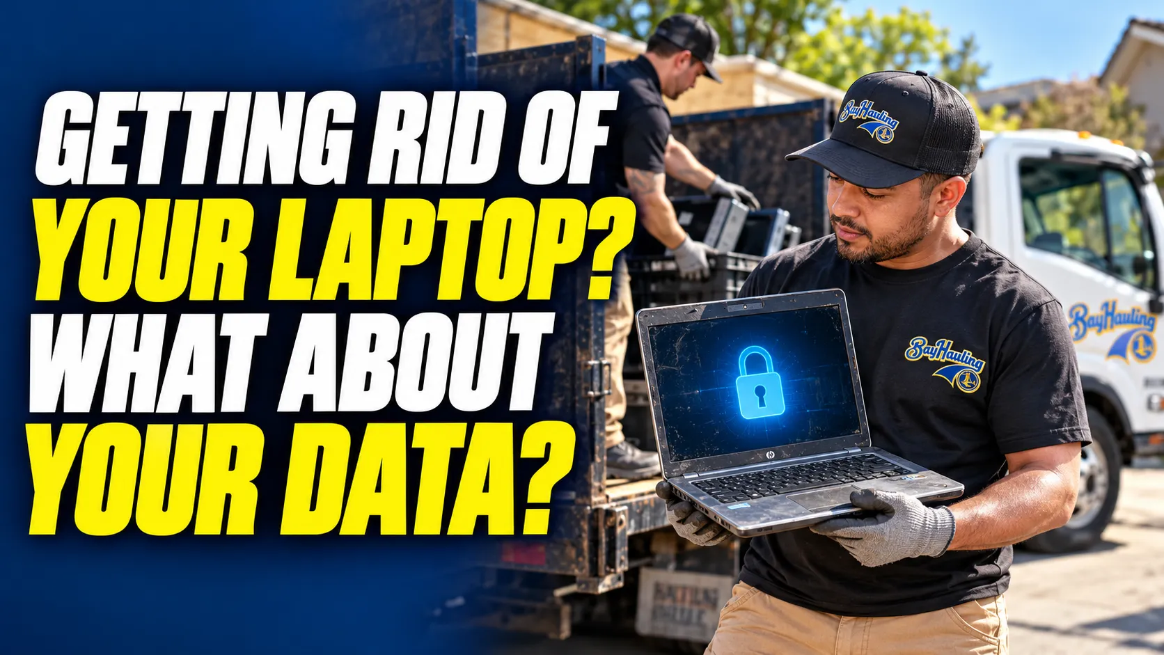 How to get rid of an old laptop safely while protecting personal data before recycling