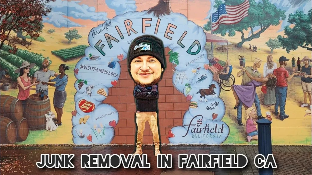 junk removal fairfield ca crew removing unwanted items from a suburban home