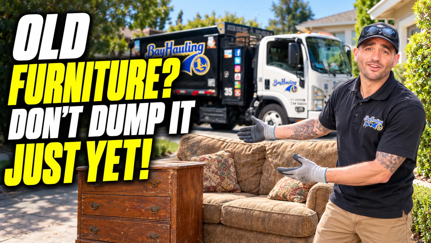 How to get rid of old furniture with professional sofa, chair, and table removal